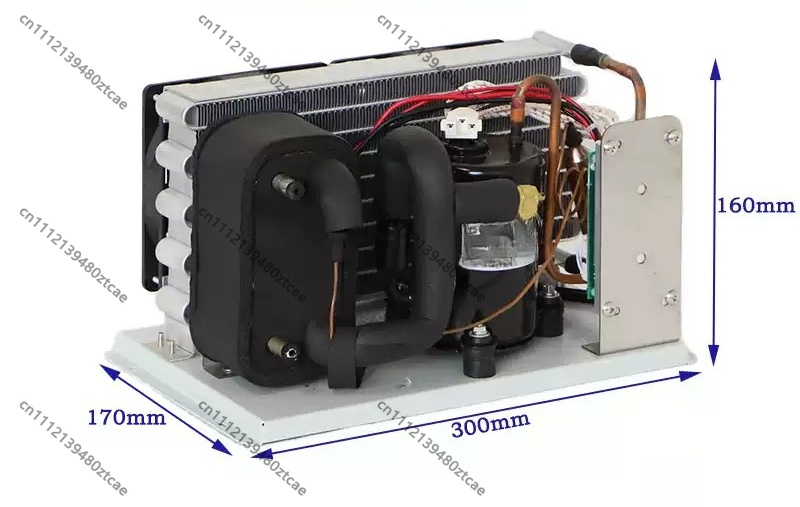 Laser Chiller Water Cooler - H35242ミニDC水冷式チラー24Vコンプレッサー循環クーラー（レーザー医療美容機器用）