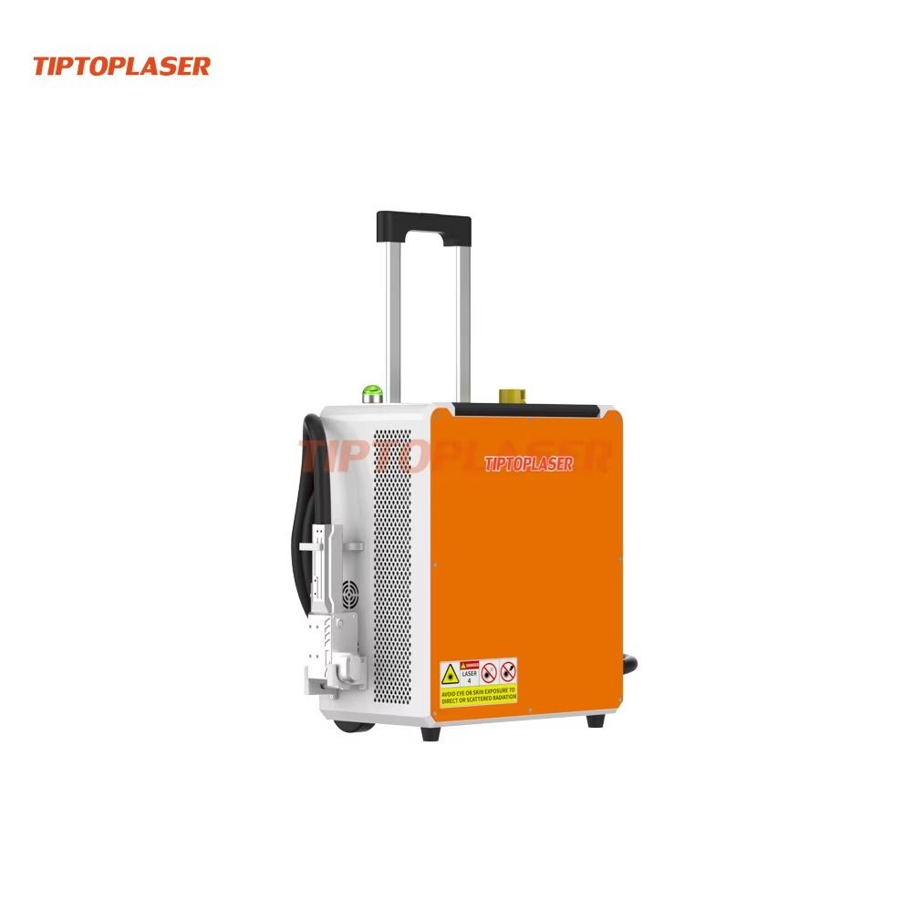 Industrial Laser For Sale - 28KG 500W パルス式ポータブルレーザーファイバー洗浄機 工業メンテナンス＆木材修復用 販売中