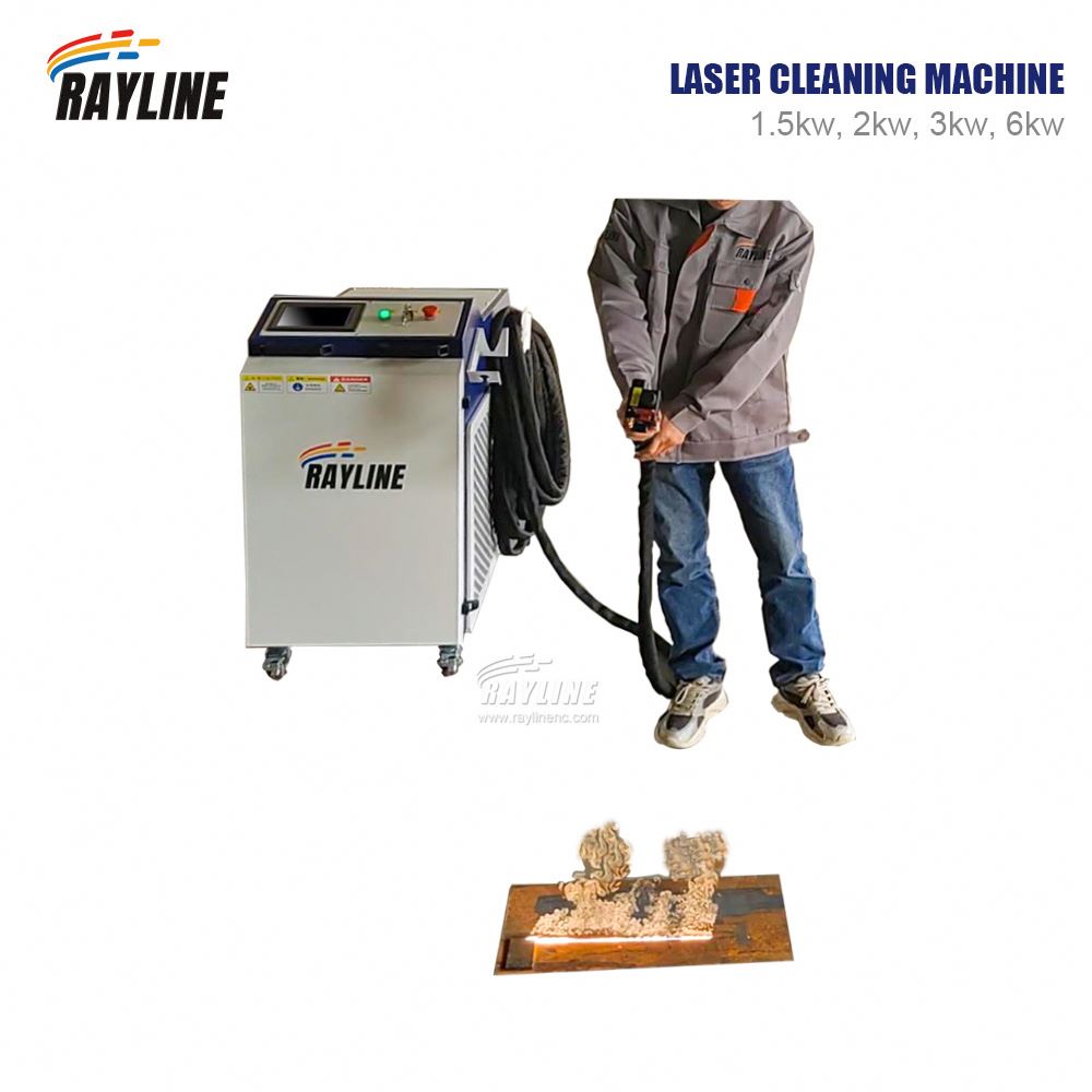 Industrial Laser Paint Removal - 工業用レーザー洗浄機 3000W パルスファイバーレーザー錆除去機 船体錆塗料コーティング除去用