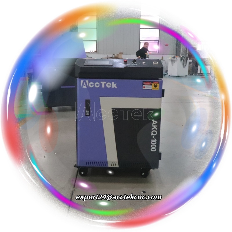 Industrial Laser Paint Removal - 強力な1000wパルスレーザー洗浄機、産業用ハンドヘルドレーザー洗浄機、ポータブル錆、塗料、油膜除去機
