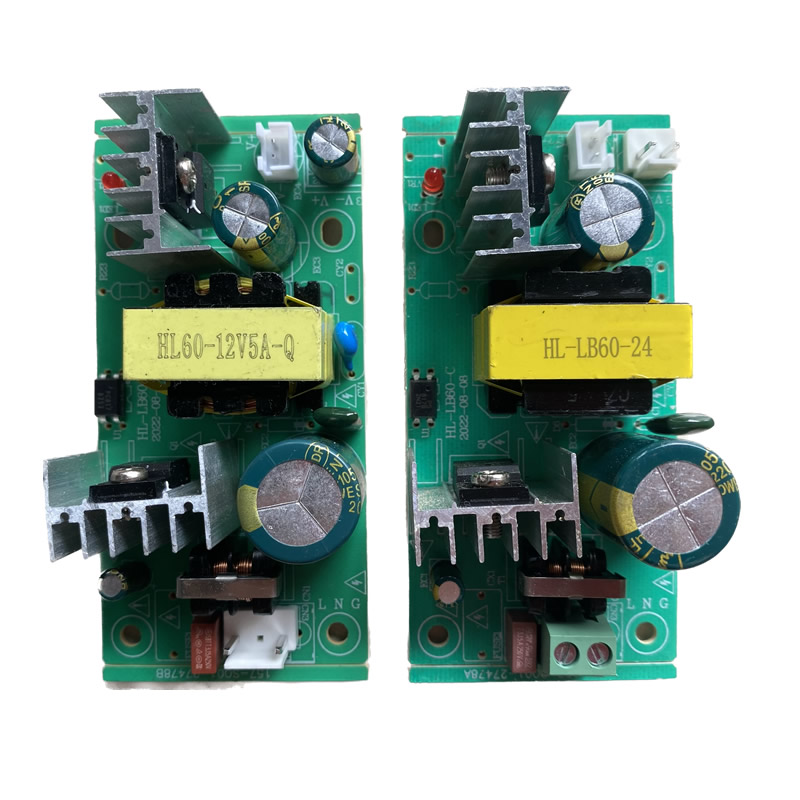 Laser Power Supply 60W - LEDランプドライブ電源ボード,Hl60,24v,2.1 a,12v,5a
