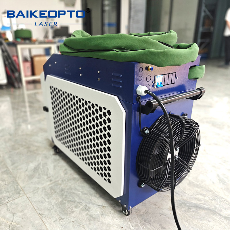 Industrial Laser Paint Removal - 1500Wファイバーレーザー洗浄機、錆除去、塗料除去、酸化層除去、工業用金属表面処理
