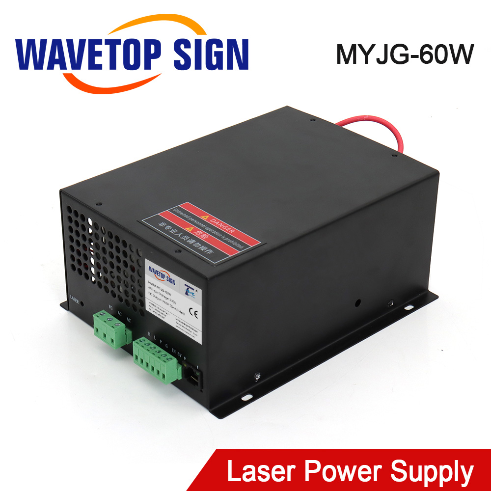 Laser Power Supply 60W - SignkoRay Co2 レーザー電源 MYJG-60W HY-T60W 110V