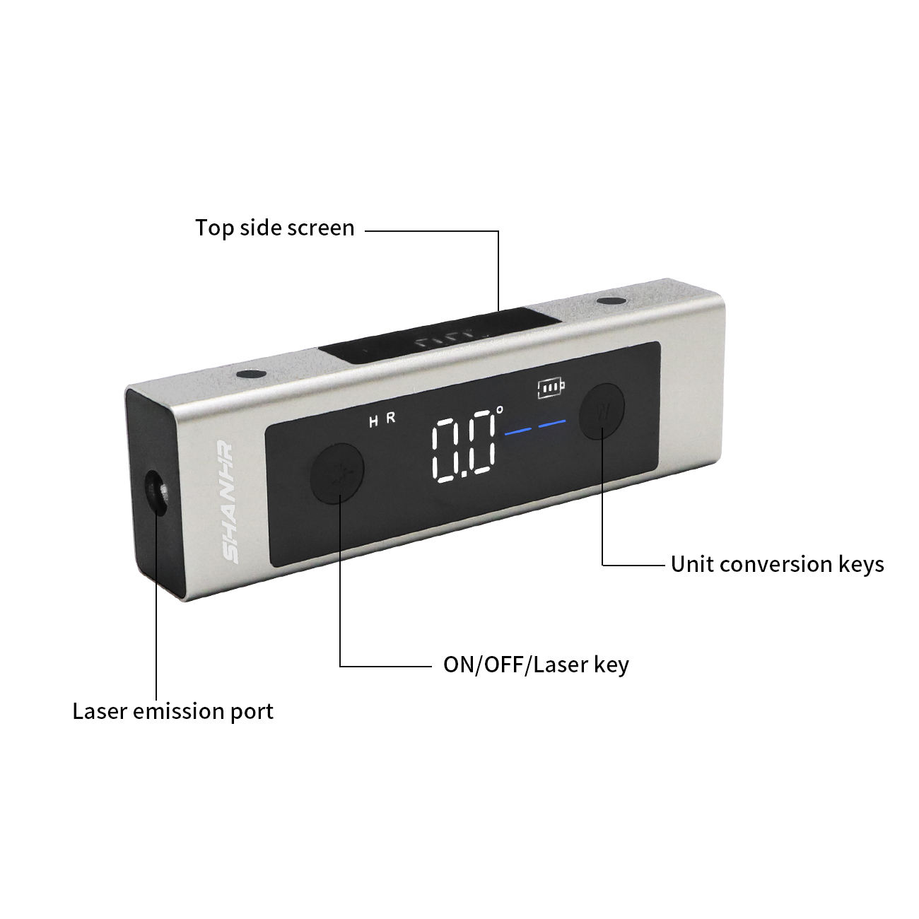SHANHR 2 in 1 レーザーレベル定規 Type-C - Industrial Laser Alignment のレビューと価格