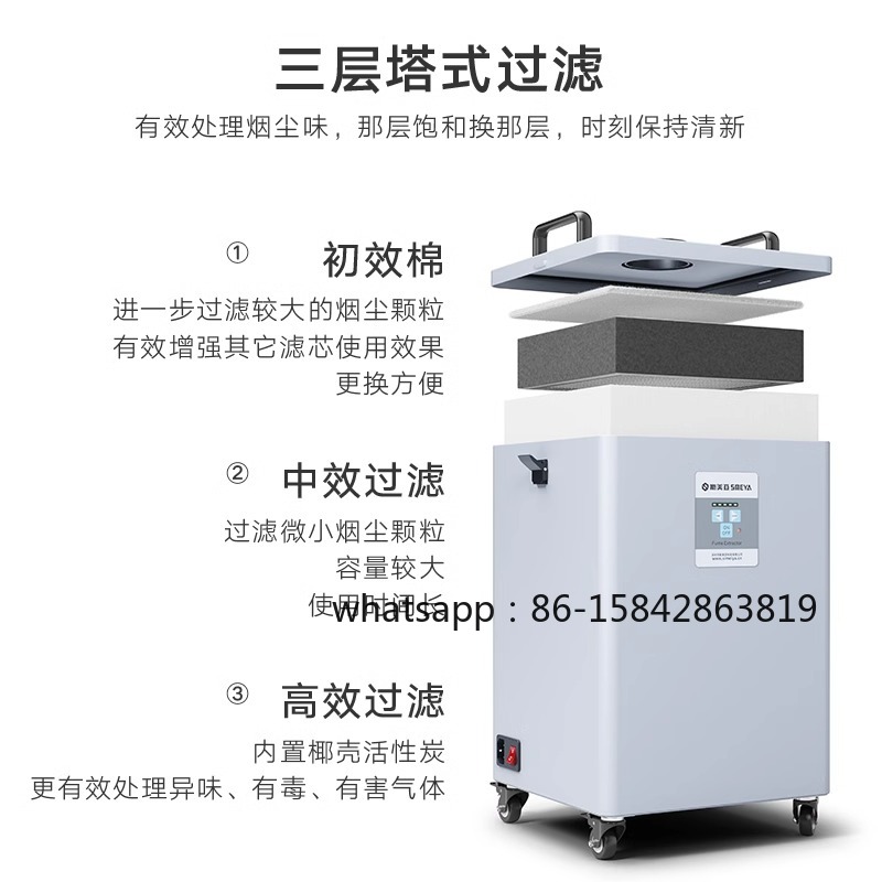 浄化装置レーザーマーキング喫煙器具工業用はんだごて粉塵排気機 - Industrial Laser Solder Iron のレビューと価格