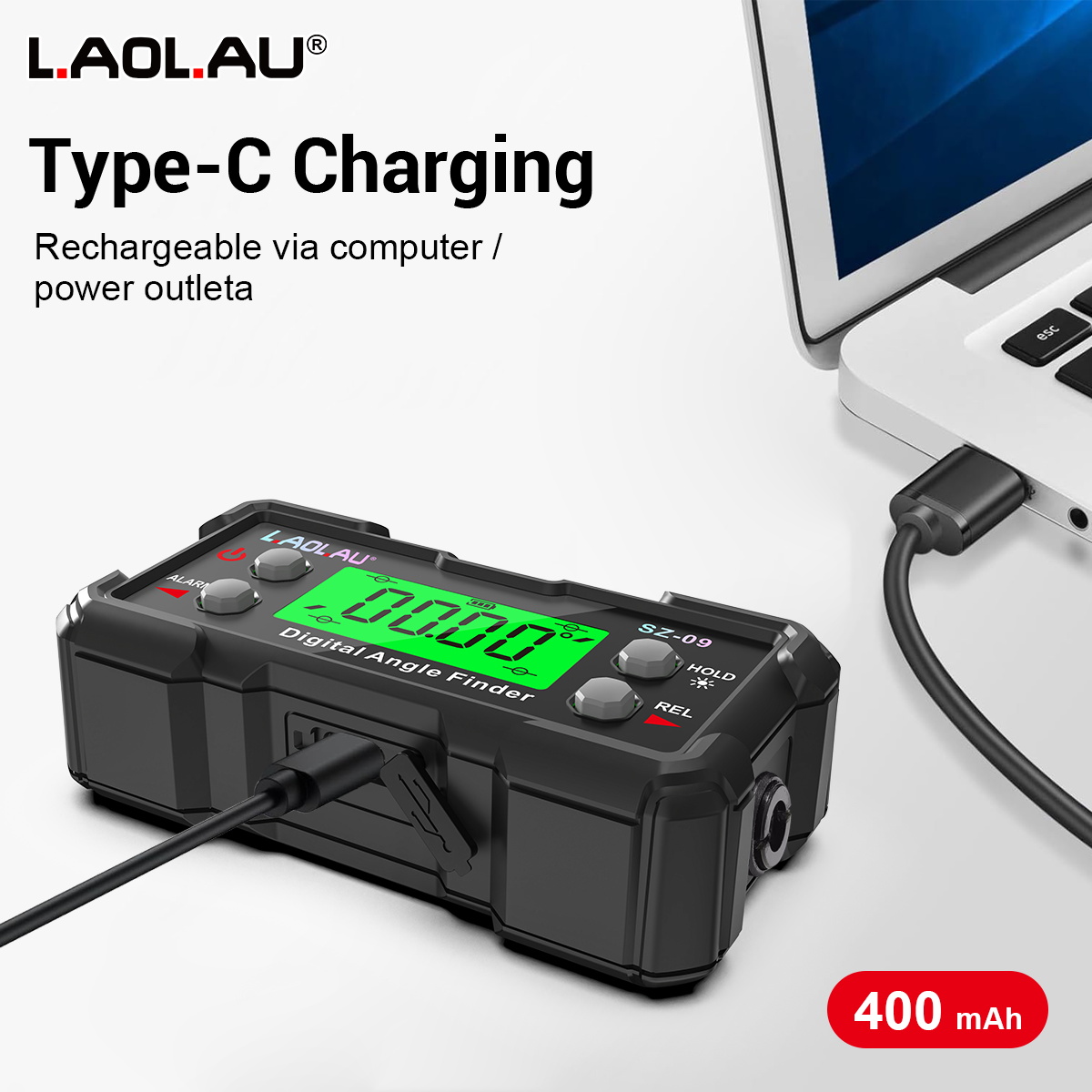 デジタルレーザーアングルゲージ USB充電式高精度傾斜計＆レ - Industrial Laser Alignment のレビューと価格