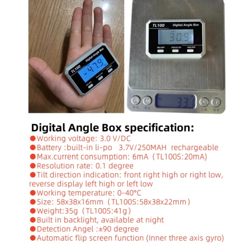 水平角度分度器ピッチゲージ、レーザーデジタルアングルボックス - Industrial Laser Alignment のレビューと価格