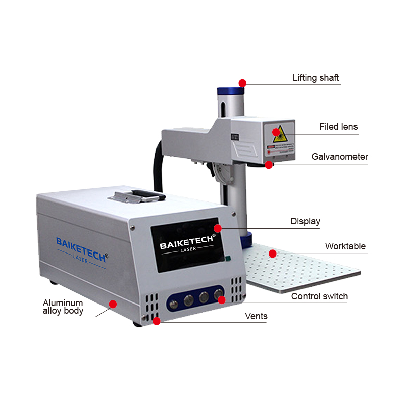 高速20W/30Wファイバーレーザーマーキングマシン、産業用 - Industrial Laser Engraver For Metal のレビューと価格