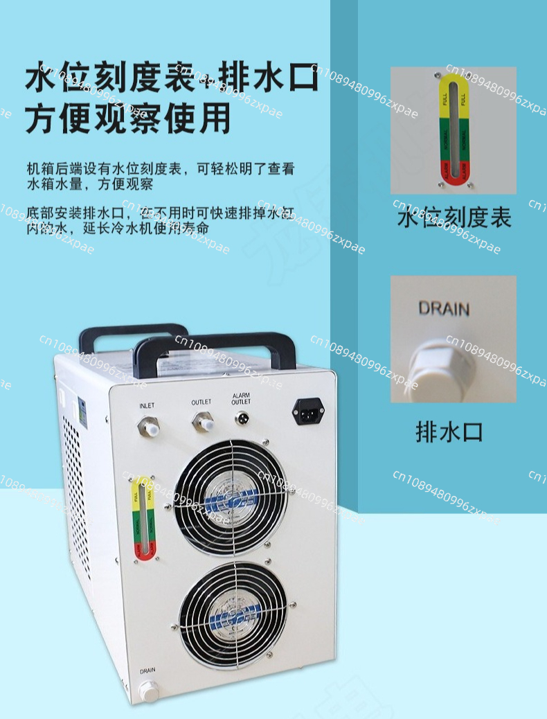 220V 110V 工業用水チラー CW-3000 8L 2 - Laser Power Supply 60W のレビューと価格