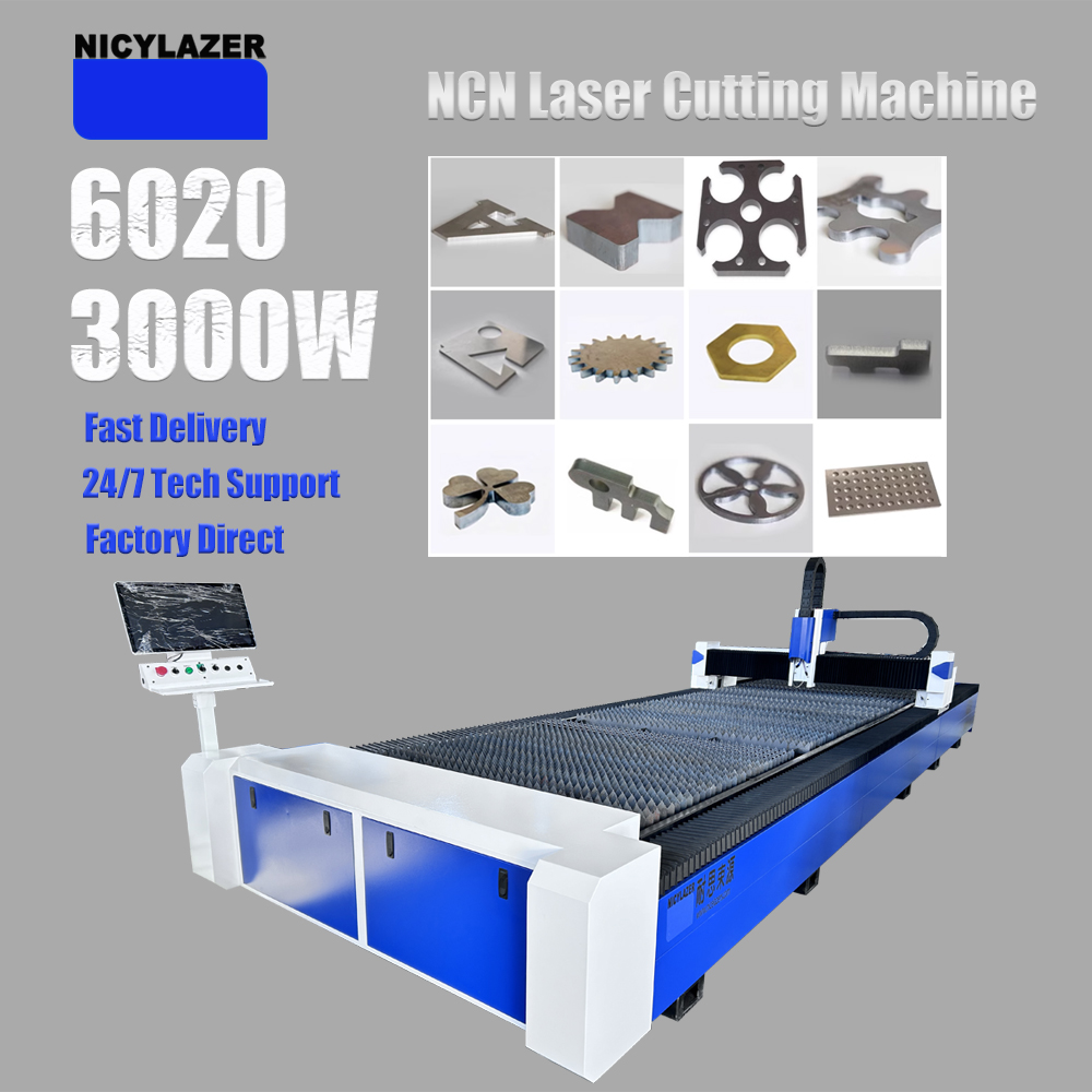 CNC 3000W 6020 ファイバーレーザー切断機 金属 - Industrial Laser For Sale のレビューと価格
