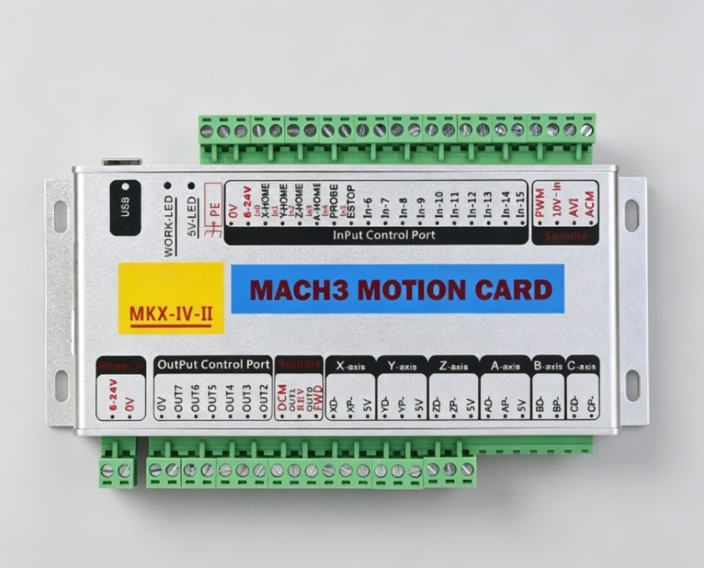 MK4-IV 4軸USBモーションカード2MHz Mach3 - Breakout Board Mach3 のレビューと価格