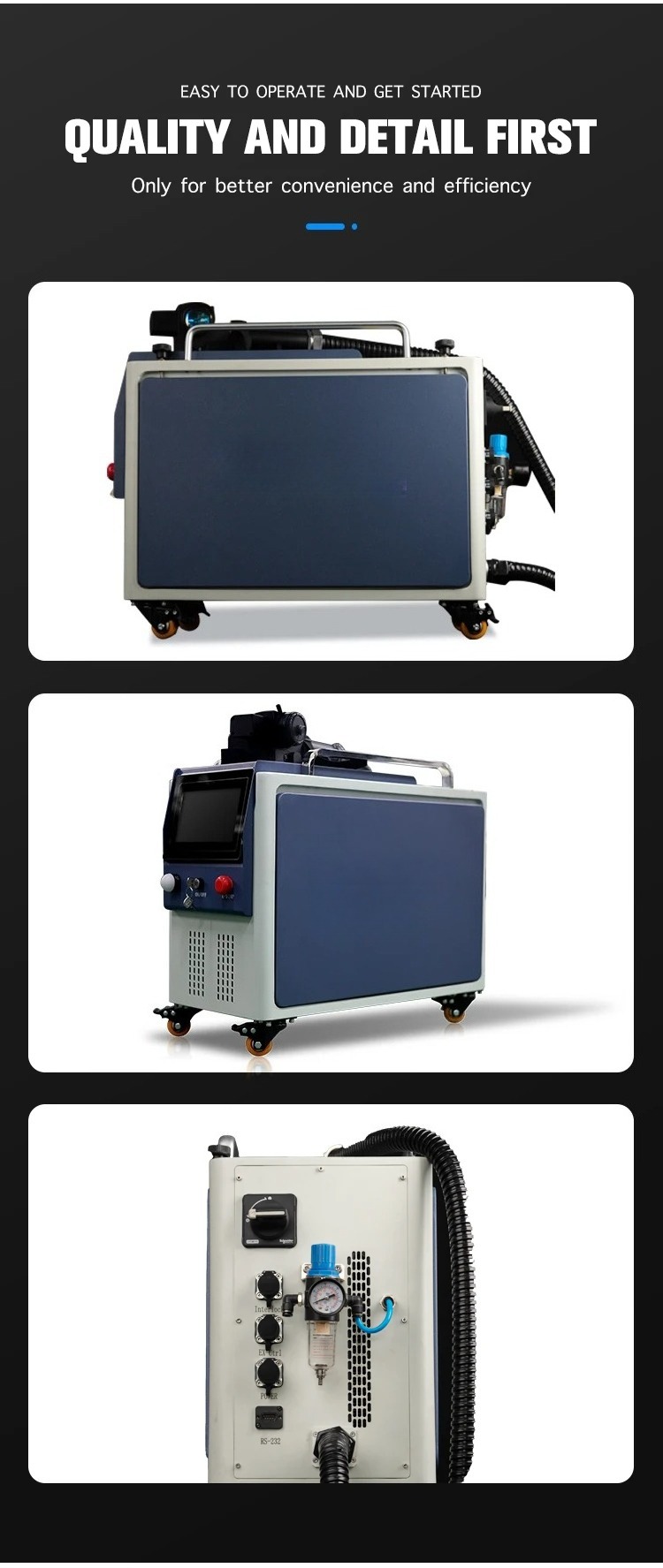 100W 200W 300Wパルスレーザー洗浄機（レーザーペ - Industrial Laser Paint Removal のレビューと価格