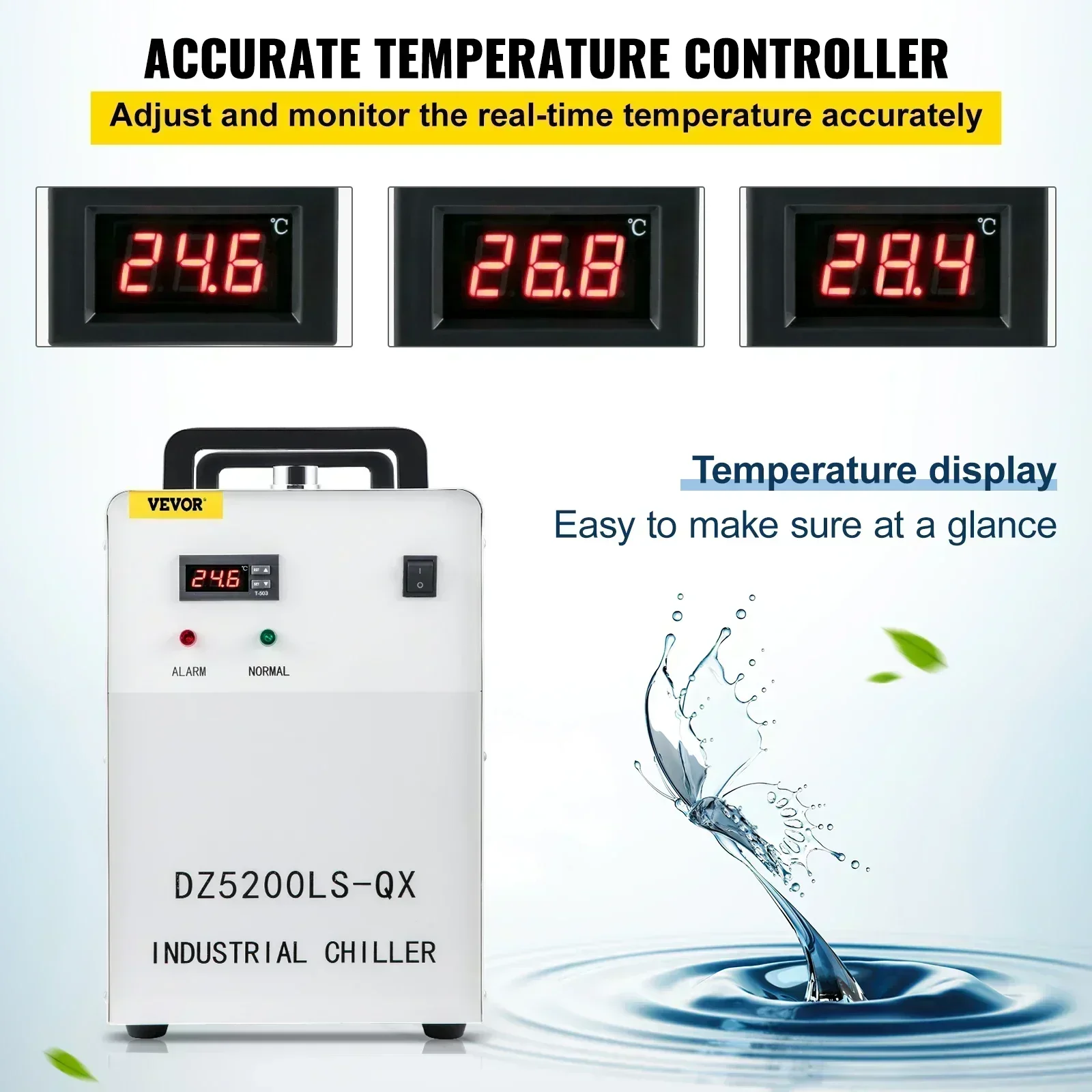 SIHAO CW-3000 工業用CNCレーザー彫刻機 水冷 - Laser Chiller Water Cooler のレビューと価格