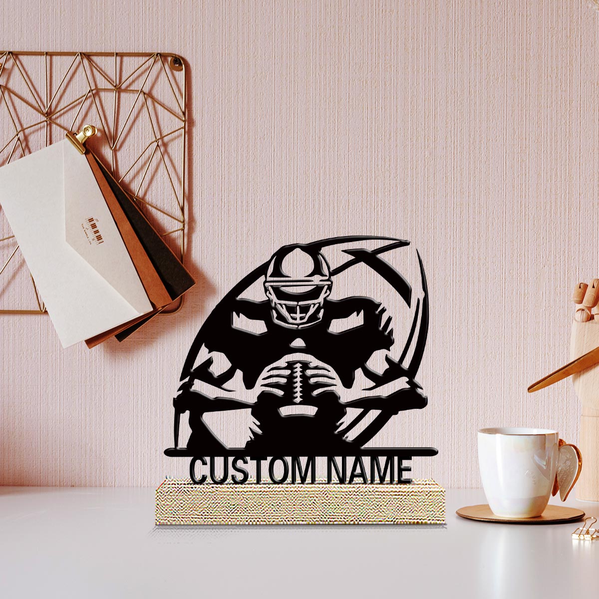 1個入りメタルアートデスクトップデコレーション、カスタマイズ - Desktop Laser Engraver のレビューと価格