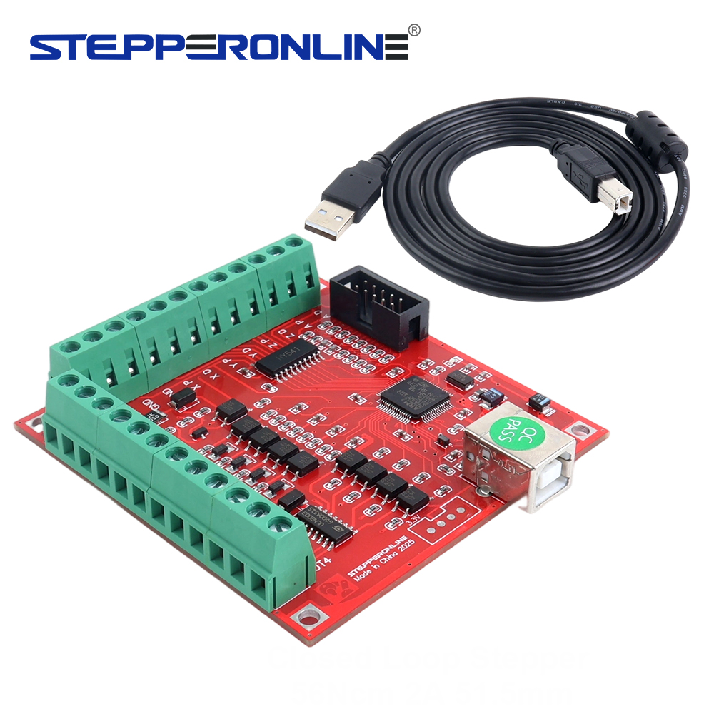 4 軸 USB CNC ブレークアウトボードコントローラ 1 - Breakout Board Mach3 のレビューと価格