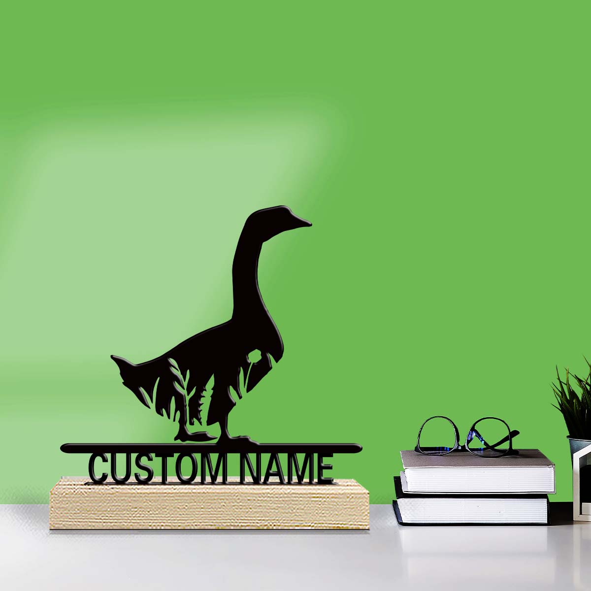 1個入り卓上金属製装飾品、木製ベース付きカスタムコンテンツ、 - Desktop Laser Engraver のレビューと価格