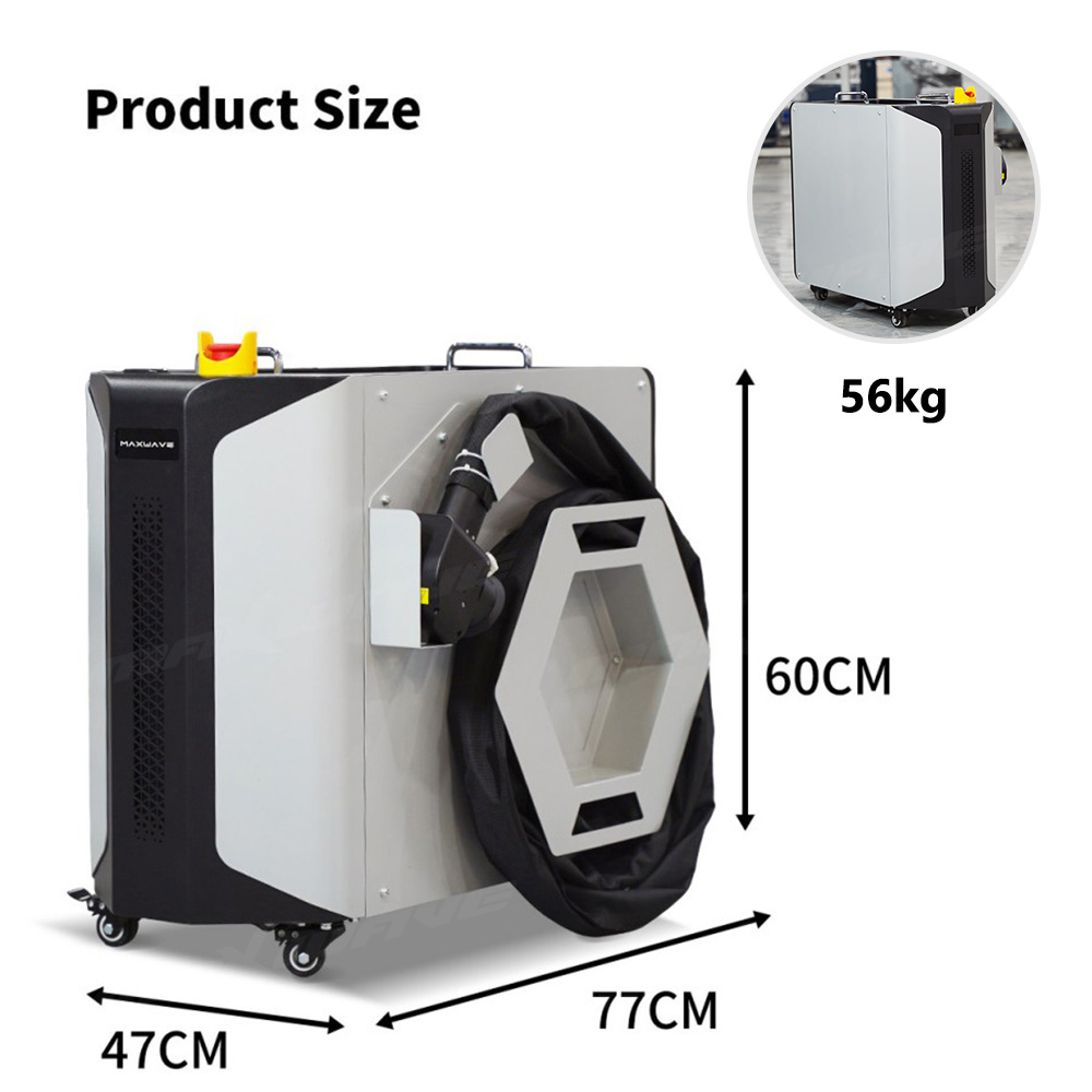マックスウェーブ300Wレーザークリーナー ポータブルハンド - Industrial Laser Paint Removal のレビューと価格