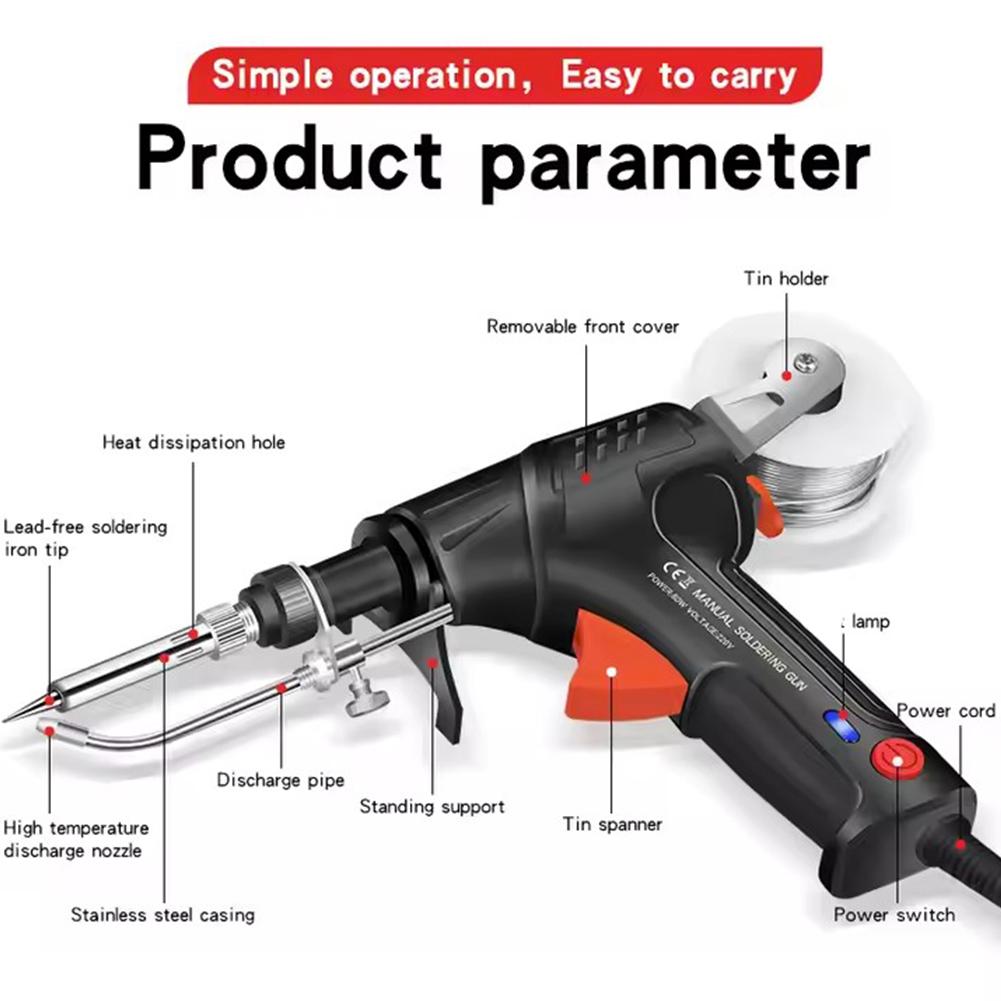 多機能はんだごてはんだガンセット手持ち式アイロン溶接機110 - Industrial Laser Solder Iron のレビューと価格