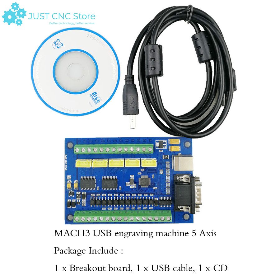 MACH3 USB CNC ドライバーブレークアウトボード彫 - Breakout Board Mach3 のレビューと価格