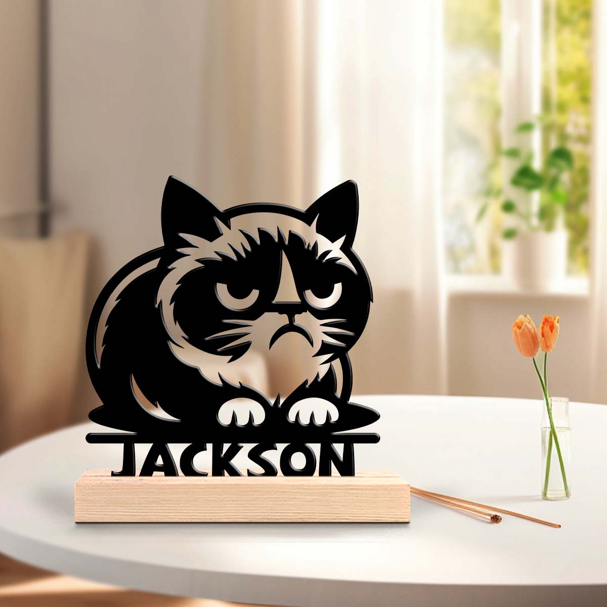 1個のユニークなパーソナライズされた金属製の像の装飾品、木製 - Desktop Laser Engraver のレビューと価格