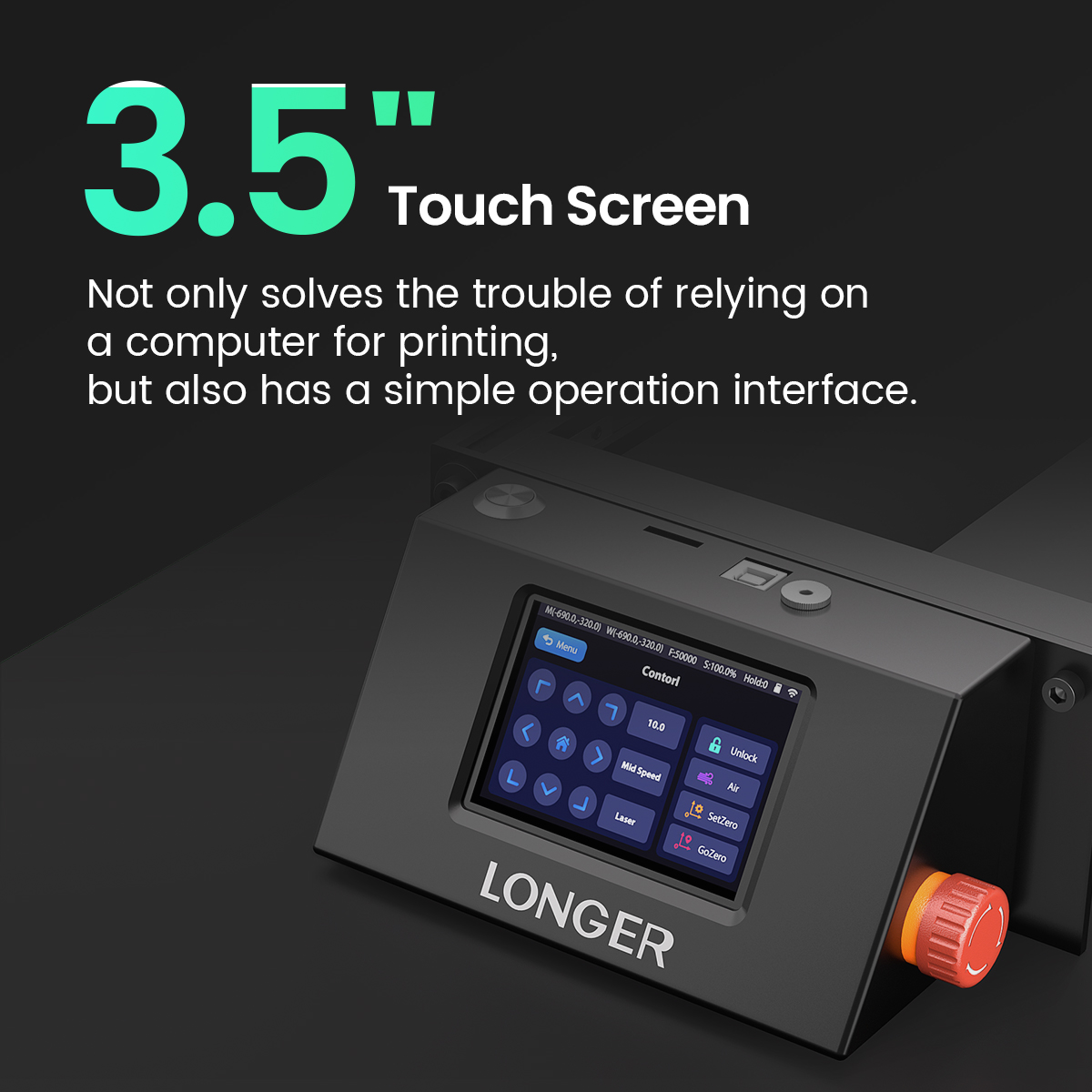 LONGERスマートレーザーカッター＆彫刻機 20W 10W - Industrial Laser Engraver For Metal のレビューと価格