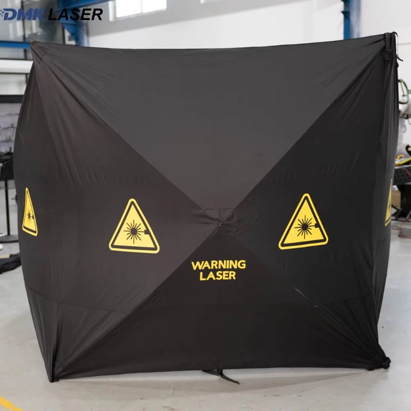 持ち運び可能な折りたたみ式2×2mのレーザー安全テント。レー - Industrial Laser Welding のレビューと価格