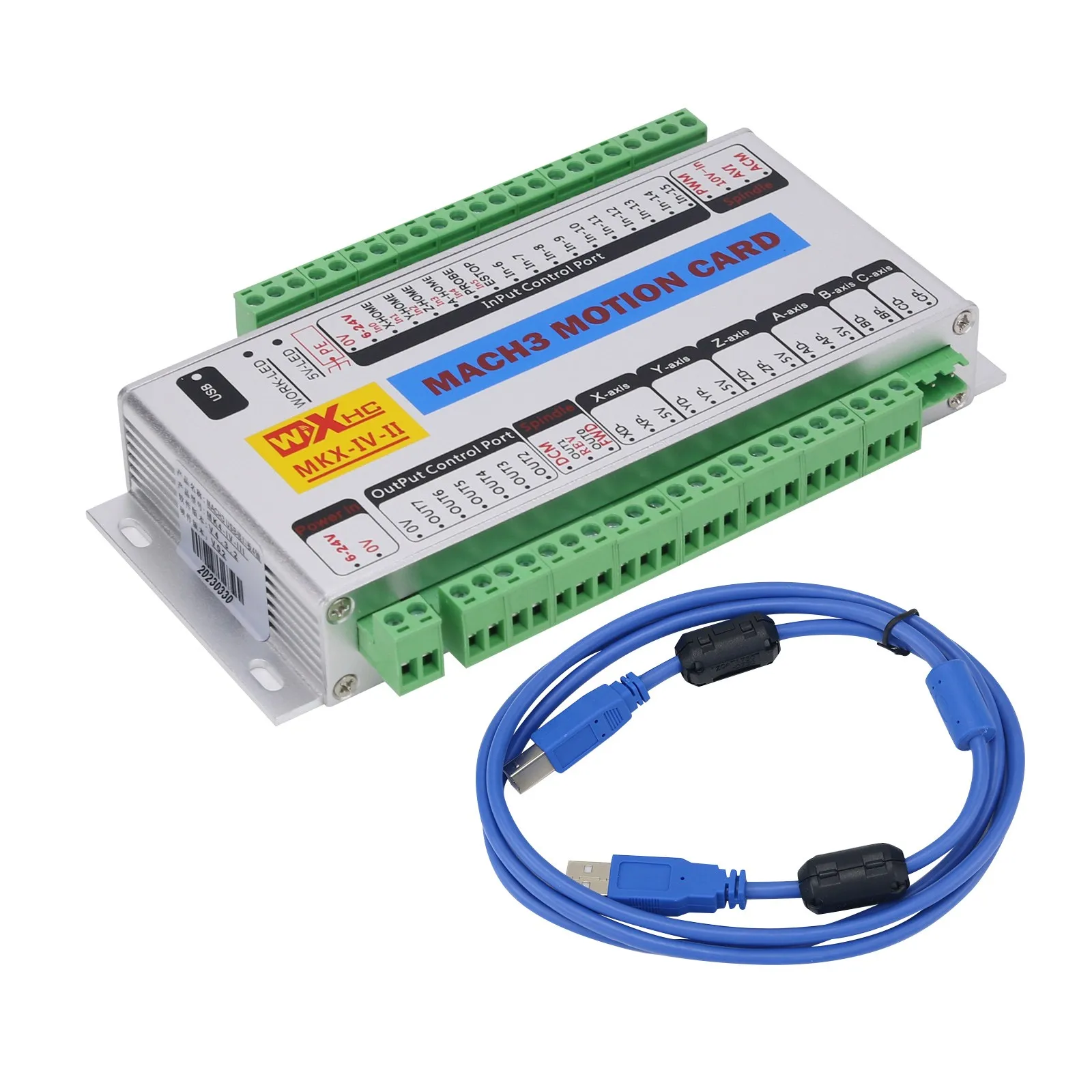 MK4-IV Mach3 モーションカード 4軸 USB モ - Breakout Board Mach3 のレビューと価格